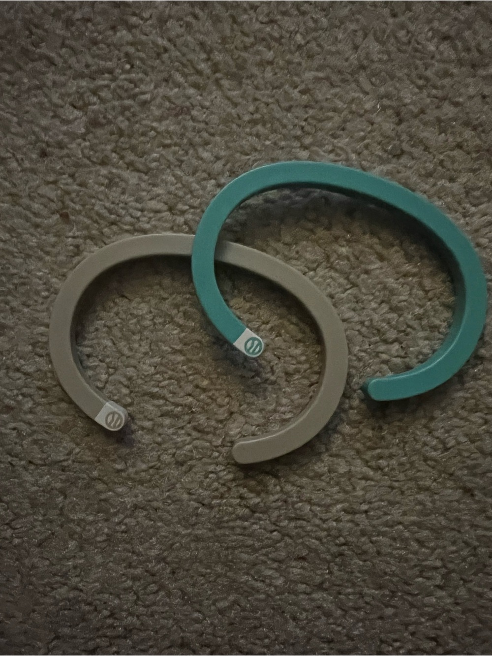 Women’s Minimalist Open Cuff Bracelets, made from recycled beach plastic